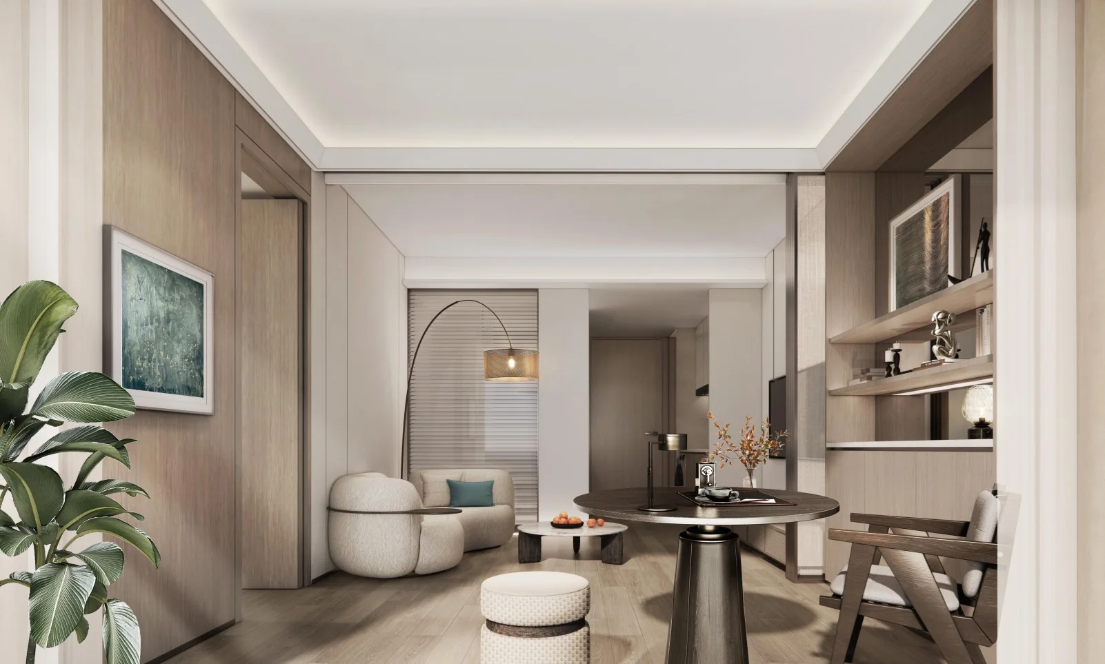 Apartamenty przy plaży na Koh Samui — Apartament z 1 sypialnią — zdjęcie 1