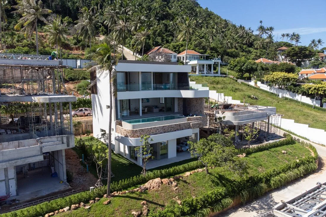 Wille z widokiem na morze na Koh Samui — Maravilla — willa z 4 sypialniami — zdjęcie 1